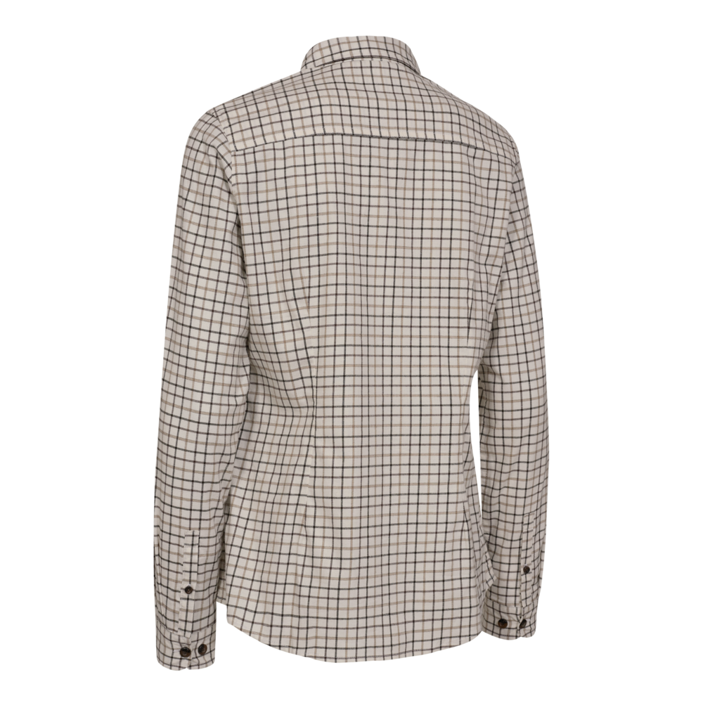 Lady Grace Skjorte - Beige Check