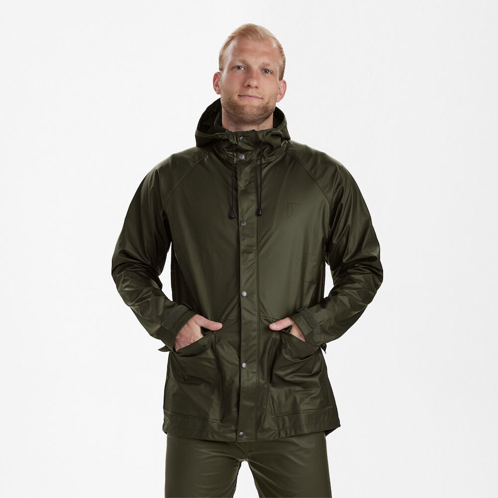 Deerhunter Hurricane Regnjakke - Art Green