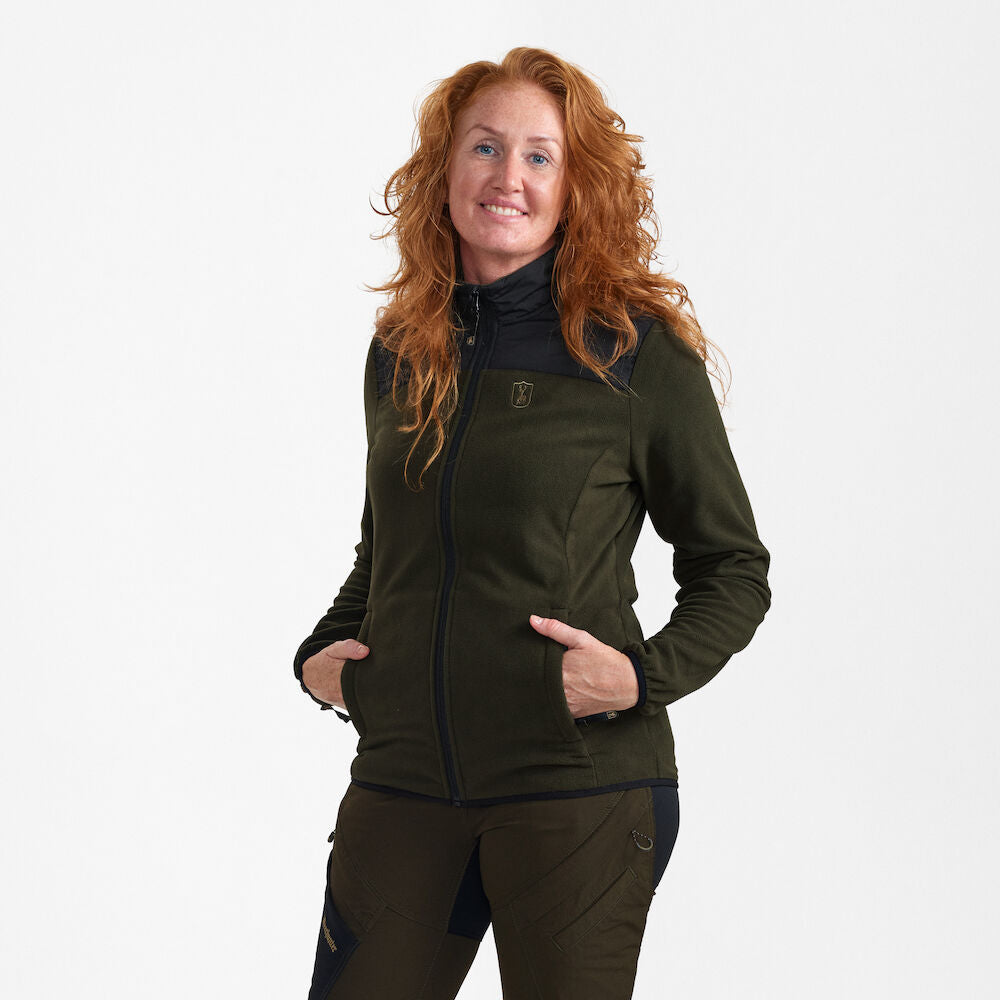 Deerhunter Lady Northward Flecce Jakke - Rifle Green