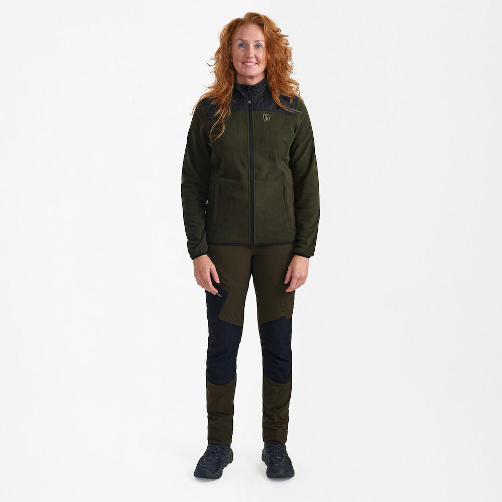 Deerhunter Lady Northward Flecce Jakke - Rifle Green