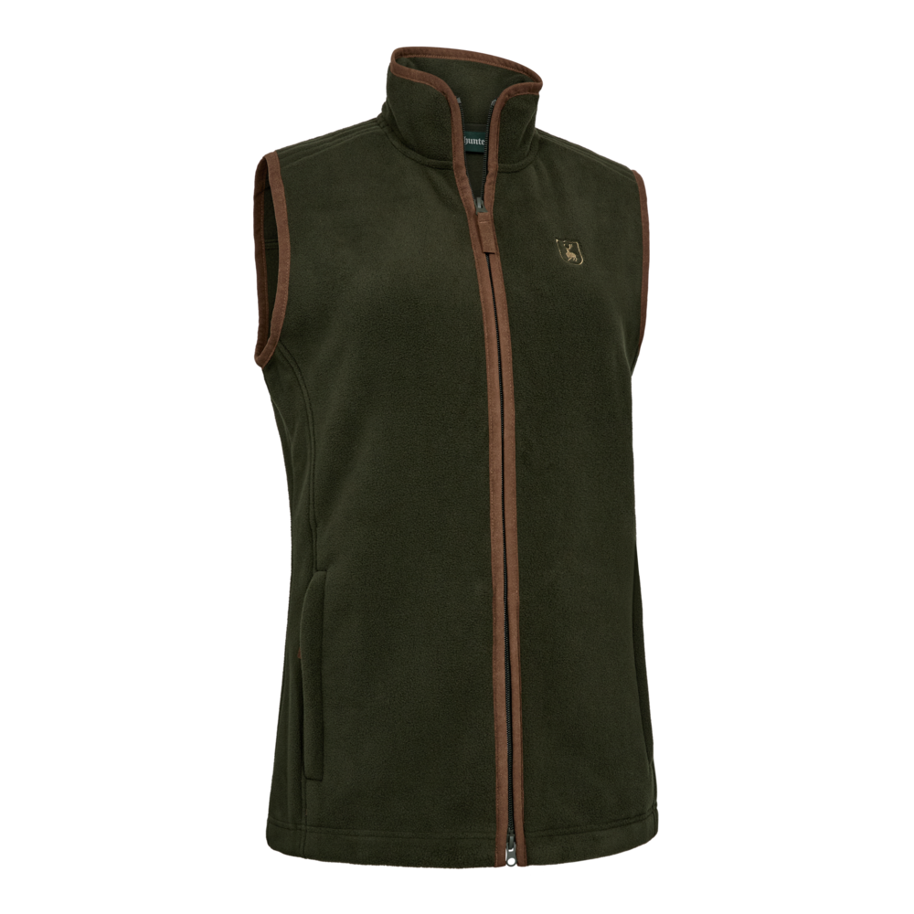 Lady Cumbria Fleece Vest - Forest Ember