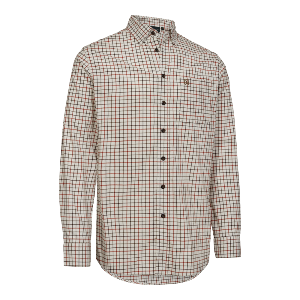 Gavin Skjorte - Orange Check